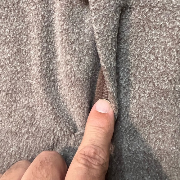 FEAT Women's Blanket Blend Hoodie Sz S Brown Soft Pullover Lounging (B2) - Picture 4 of 7